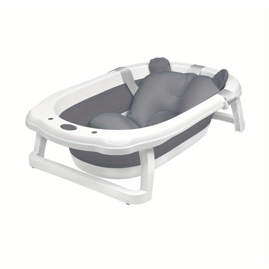 Baignoire pliable pour bébé avec coussin de bain — Monptitlou