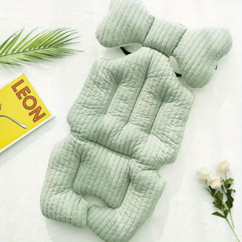 Nouveau Coussin de Siège en Coton pour Poussette Enfant Style Ins — Monptitlou