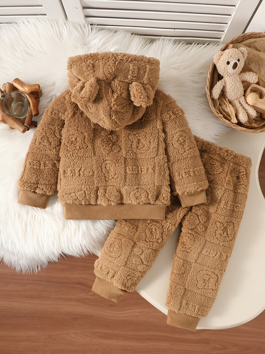 Ensemble d'automne-hiver pour bébé garçon comprenant une veste à — Monptitlou