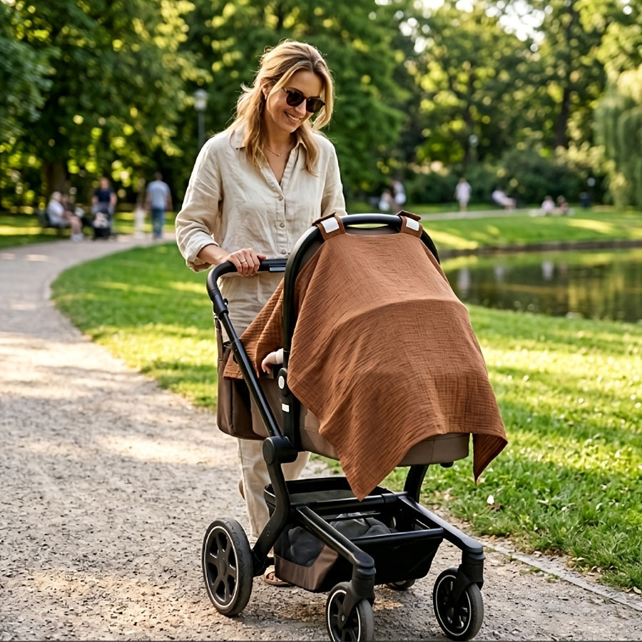 1 pare-soleil pour siège auto bébé, confortable et respirant — Monptitlou