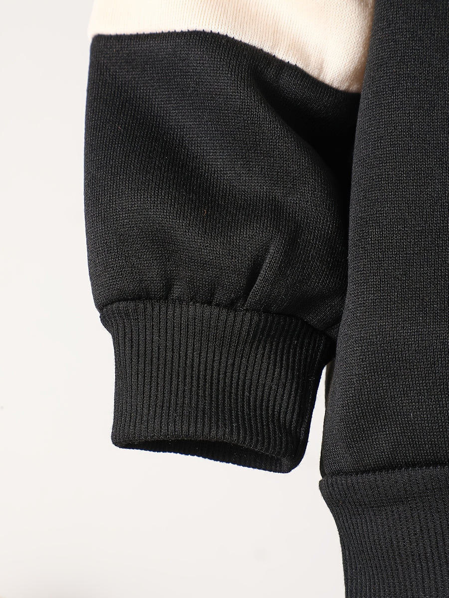 Ensemble 2 pièces. Ensemble de sweat-shirts décontractés à col ras du — Monptitlou