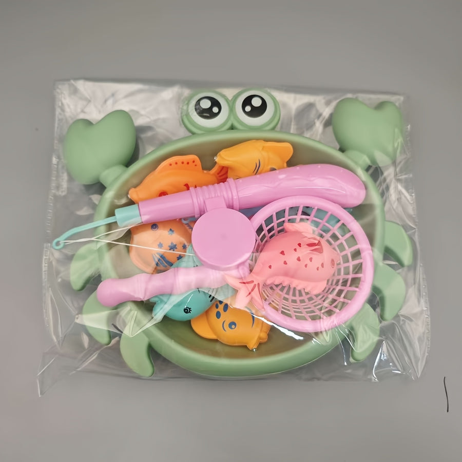 Lot de jouet magnétique de pêche au crabe pour enfants, été — Monptitlou