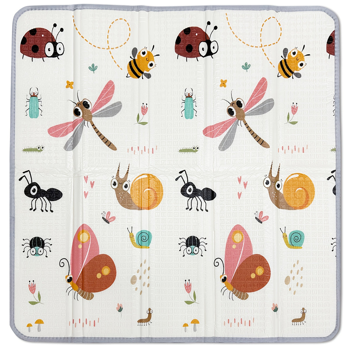 Tapis de Jeu Pliable pour Bébé avec Mousse de Sécurité — Monptitlou Image
