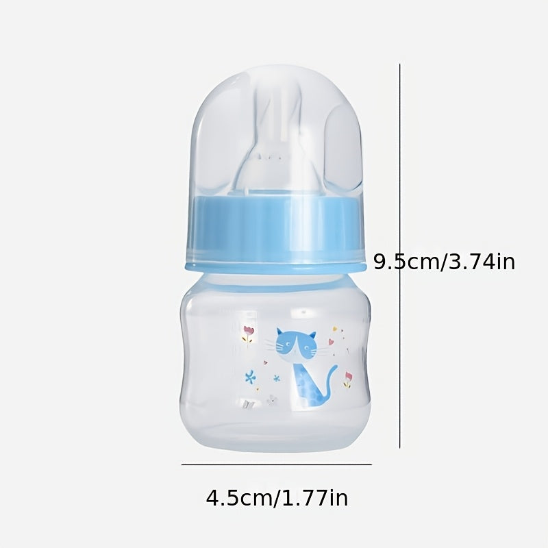 Biberon standard 50 ml pour nouveau-né, anti-chute, en plastique — Monptitlou