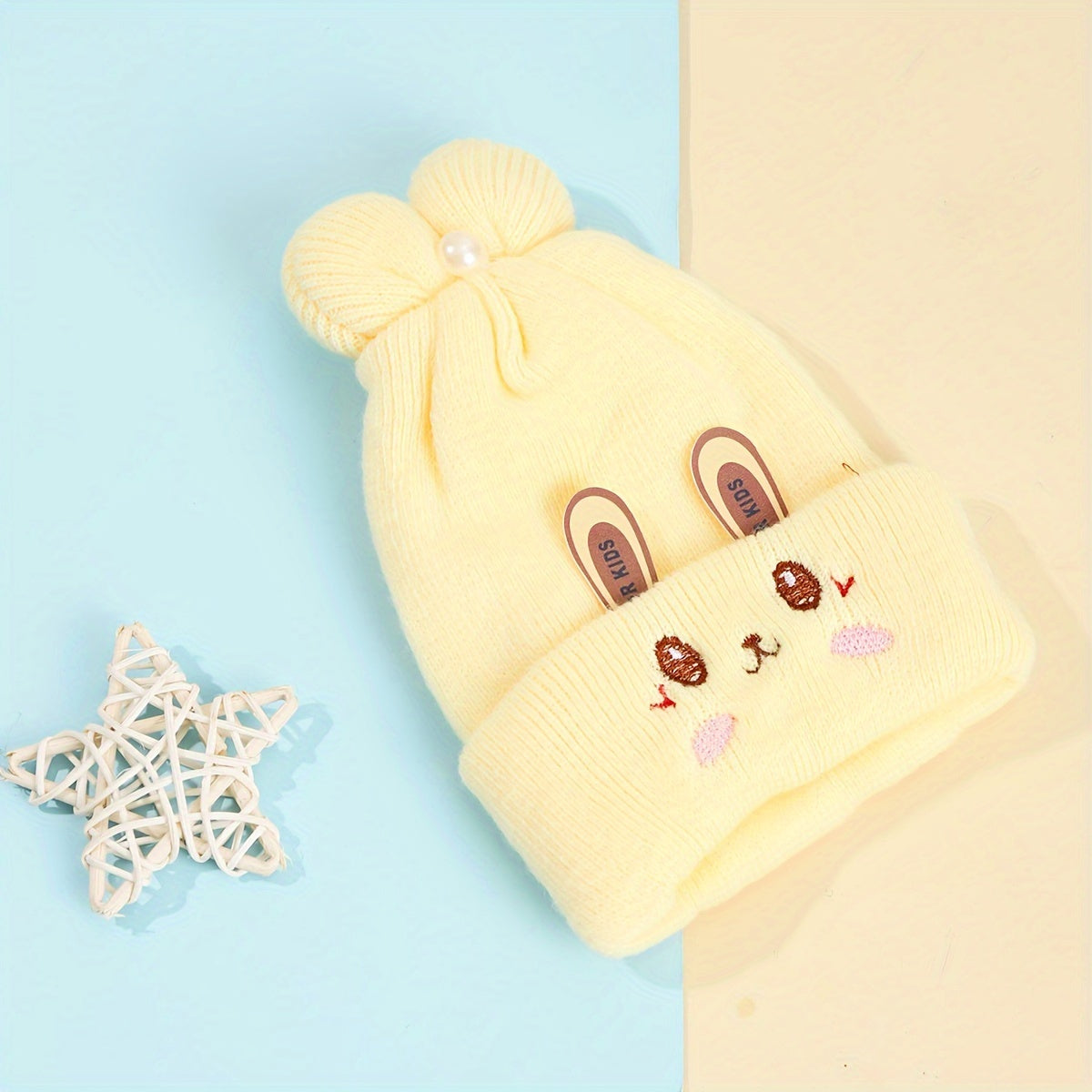Bonnet de bébé nouveau-né épais — Monptitlou Image