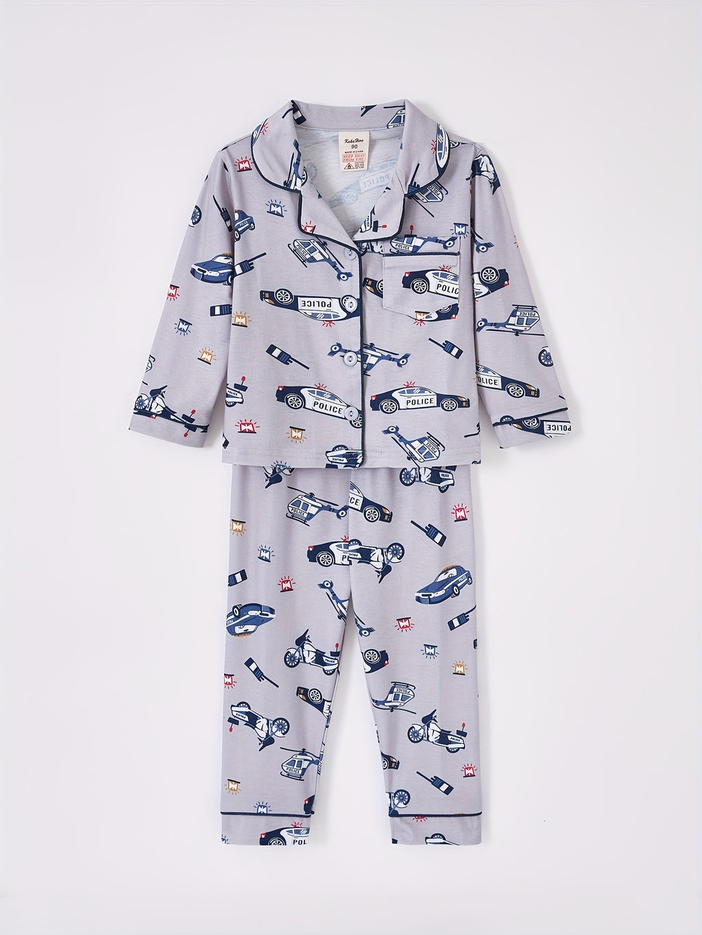 Ensemble de pyjama dinosaure pour garçon, 2 ensembles/4 pièces — Monptitlou