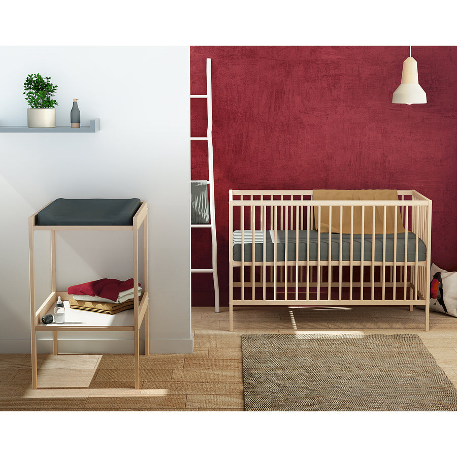 WEBABY - Table à Langer 1 étagère Hêtre Brut — Monptitlou