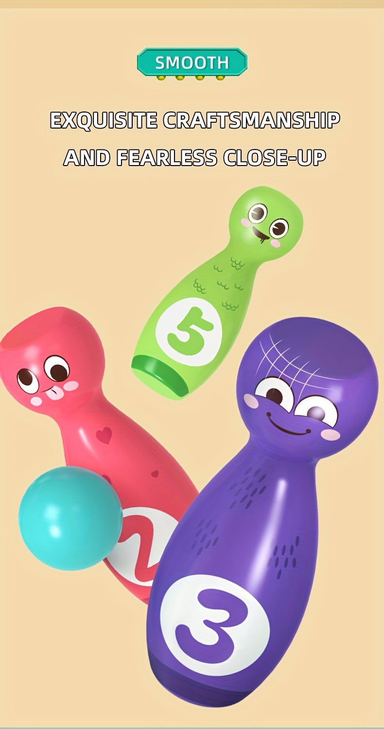 Jeu de Quilles pour Enfants avec Expressions Drôles — Monptitlou