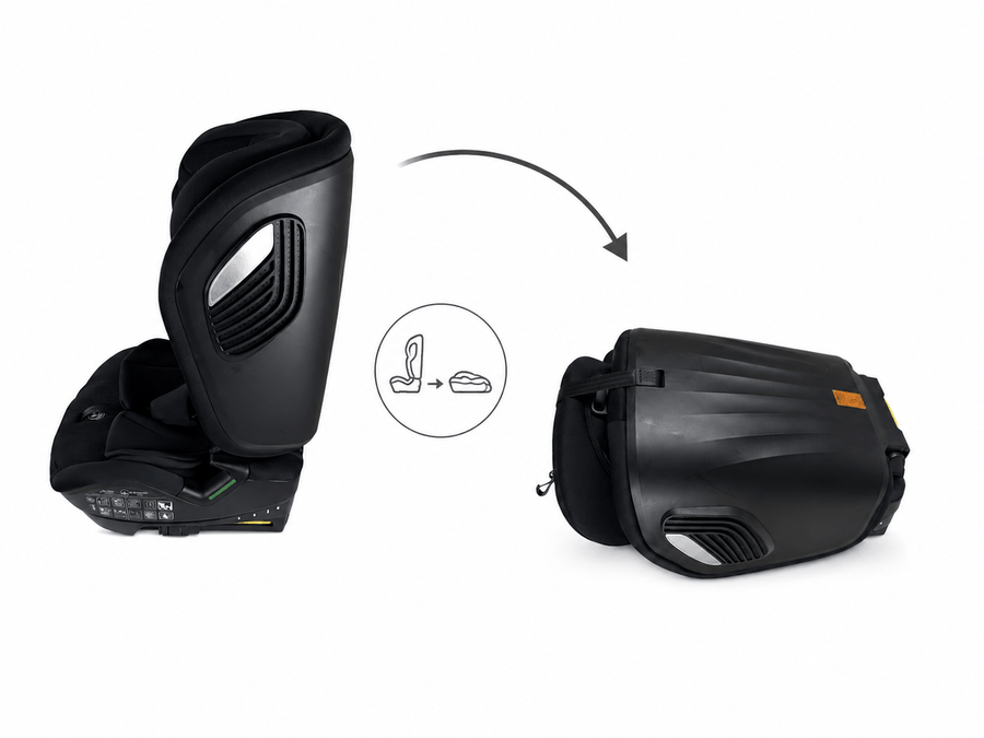 Siège auto Nania Nevada isofix, ou ceinture, inclinable, et pliable — Monptitlou