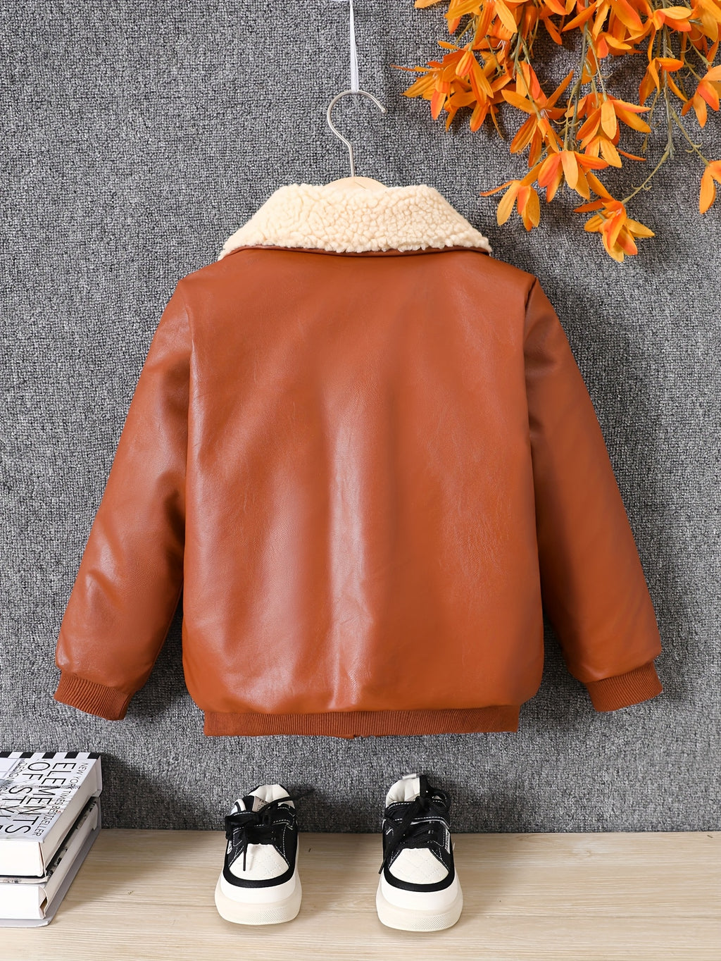 Veste doublée polaire pour garçons automne hiver épaisse tendance 2025 — Monptitlou
