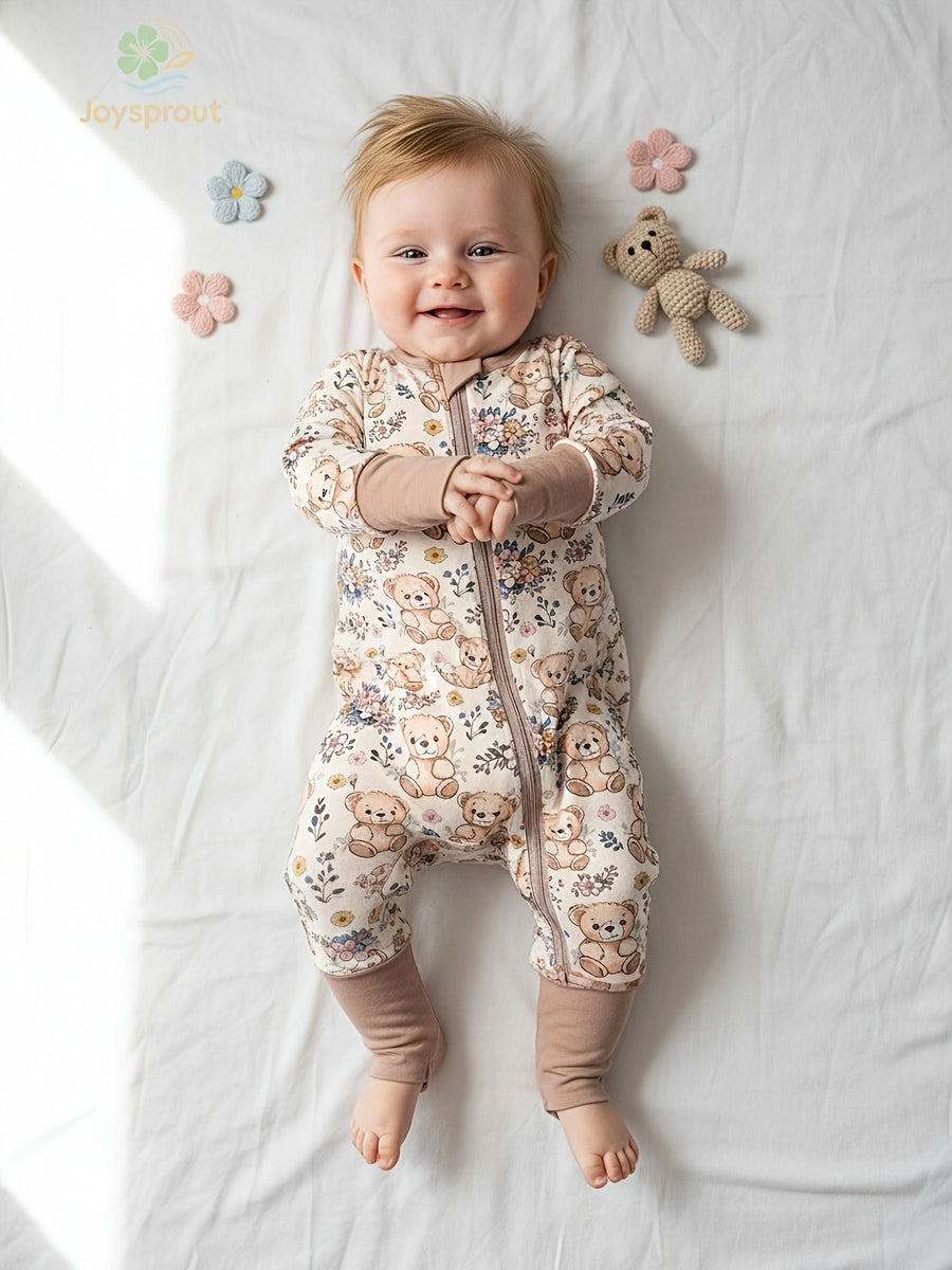 Grenouillère Bébé Garçon Fille en Fibre de Bambou, photo 13