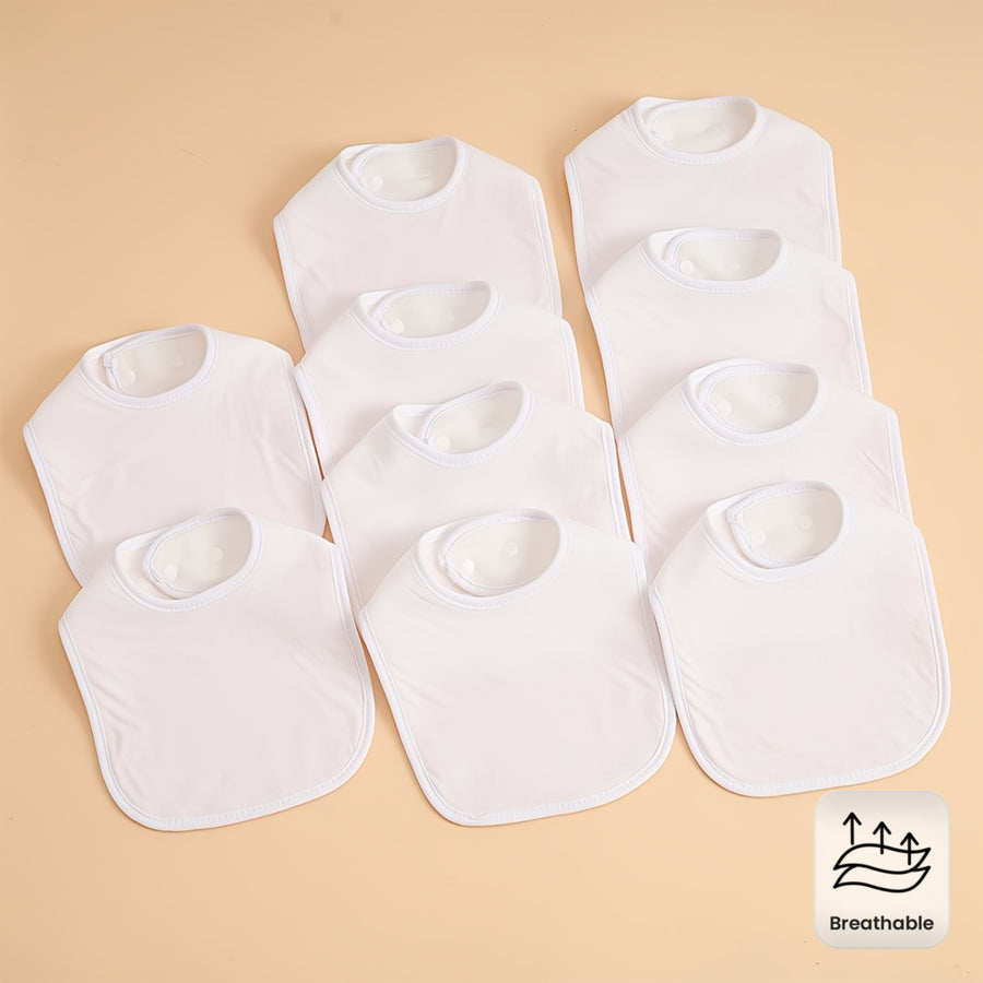 Bavoirs pour Enfants, Respirants et Absorbants, Bavoirs Bave Unisexe DIY — Monptitlou