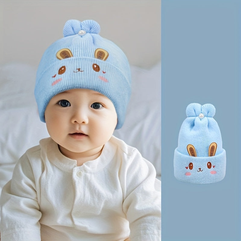 Bonnet de bébé nouveau-né épais — Monptitlou