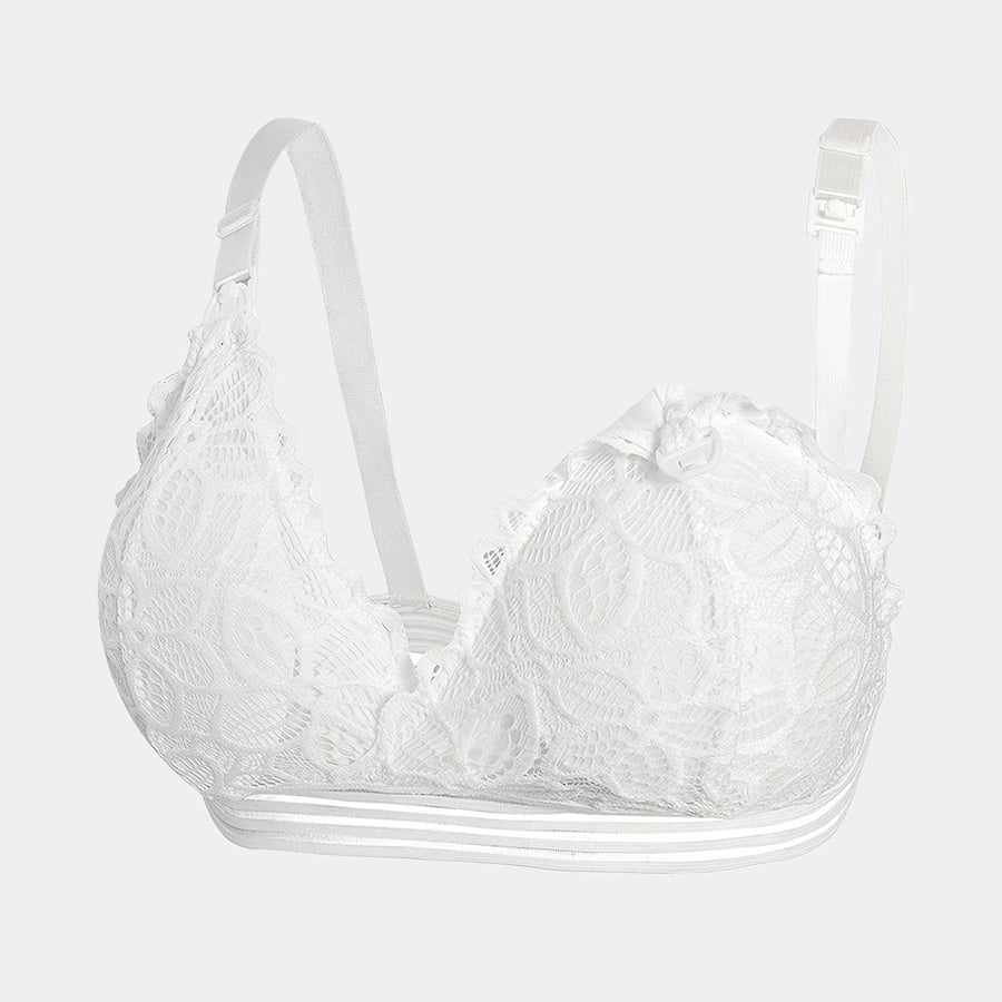 Soutiens-gorge sans fil avec armature pour grossesse, fermeture avant — Monptitlou