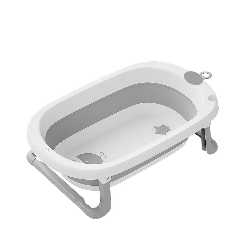 Baignoire pour bébé, trois couleurs au choix, motif mignon de baleine — Monptitlou Image