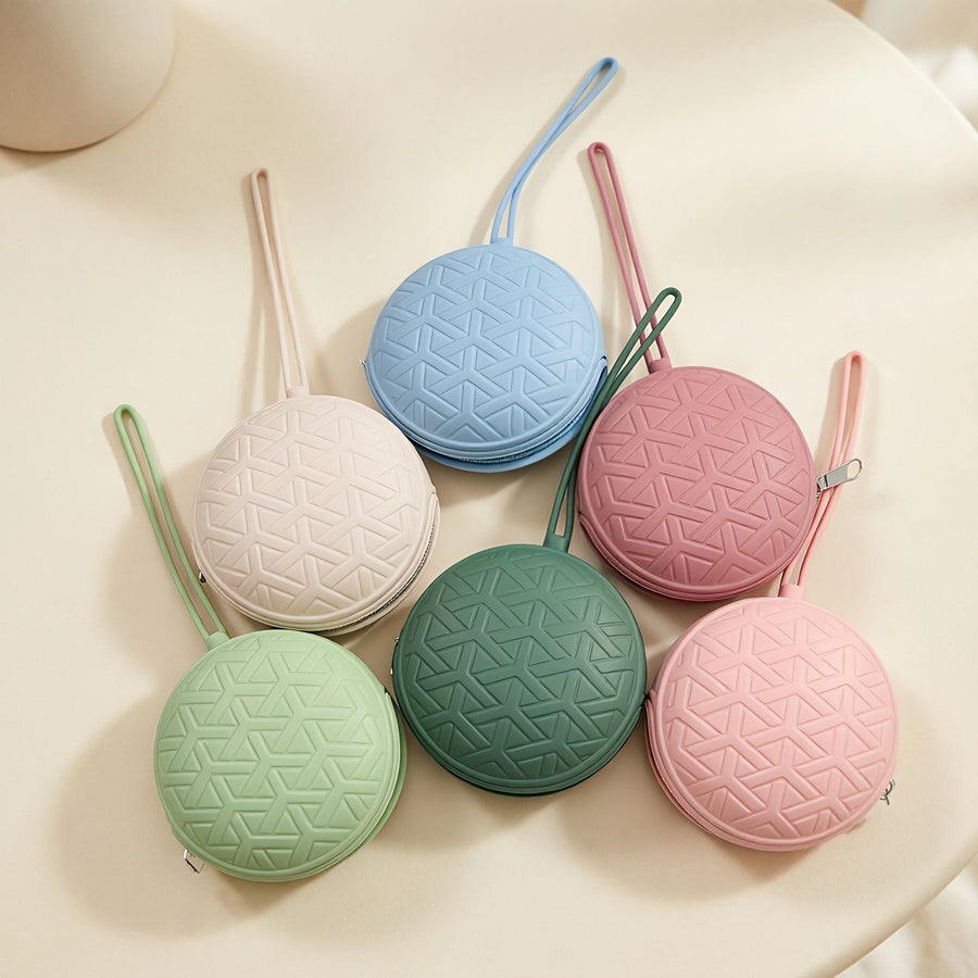 Étui à sucette en silicone rayé — Monptitlou