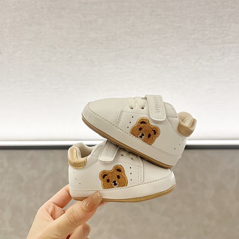 Paire de chaussures de sport bébé motif ours cartoon pour garçons et — Monptitlou