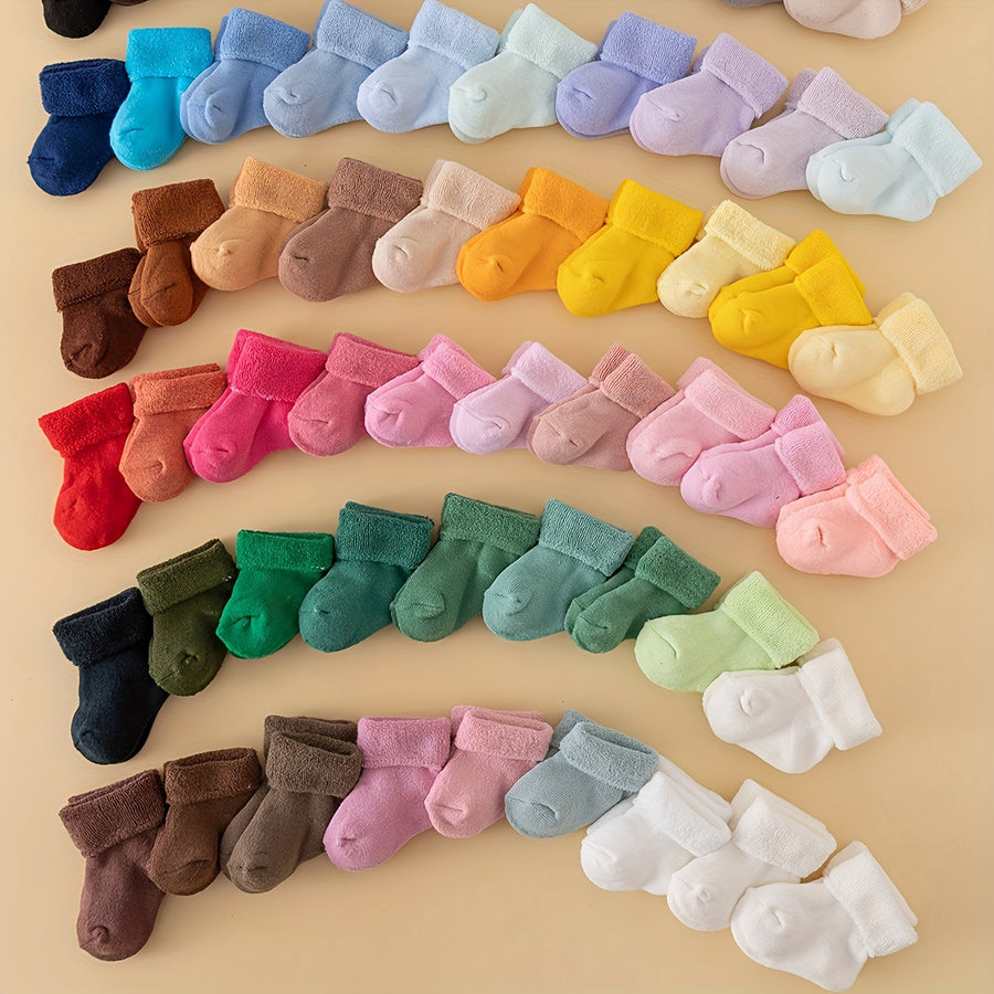 Paires de chaussettes confortables et chaudes, aléatoires — Monptitlou