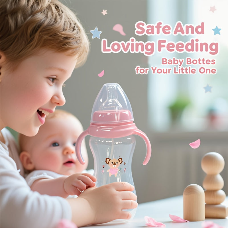 Biberon pour bébé 300 ml avec poignée — Monptitlou