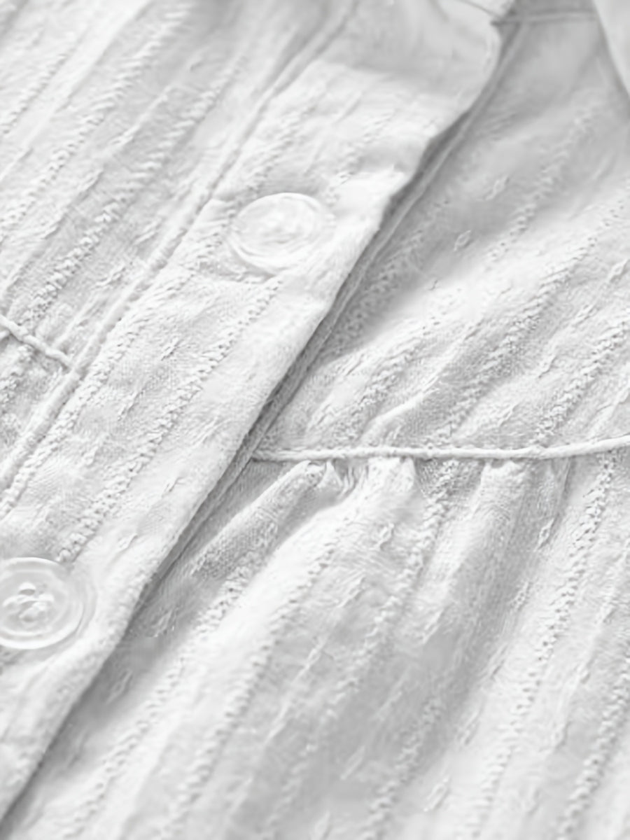 Chemise Brodée à Manches Longues pour Fille pour Printemps/Automne — Monptitlou