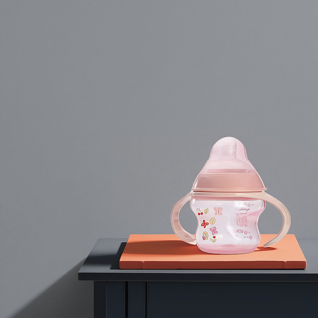 Biberons neufs pour bébés, sensation d'allaitement doux pour nouveau-nés, anti-fuites et anti-coliques, avec poignée ant