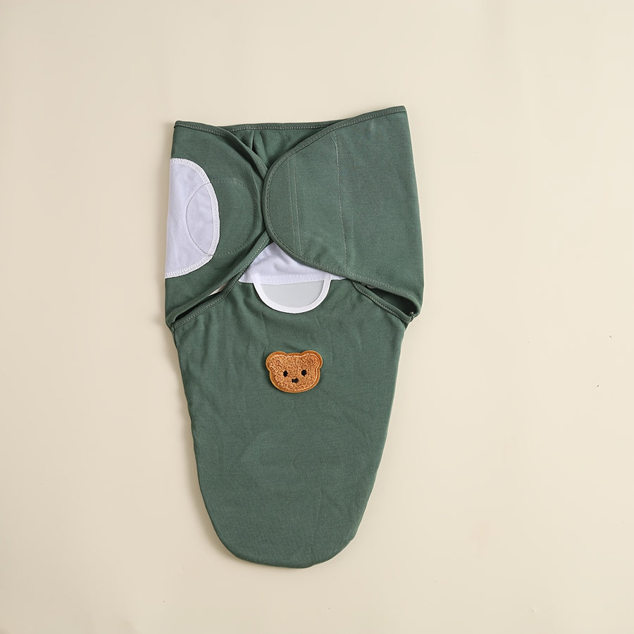Couverture d'emmaillotage en coton pour bébé 0-3 mois, douce — Monptitlou