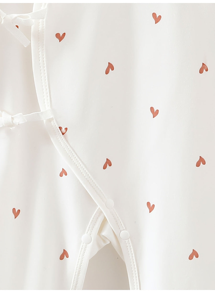 Grenouillère bébé unisexe à imprimé aléatoire pour garçons et filles — Monptitlou