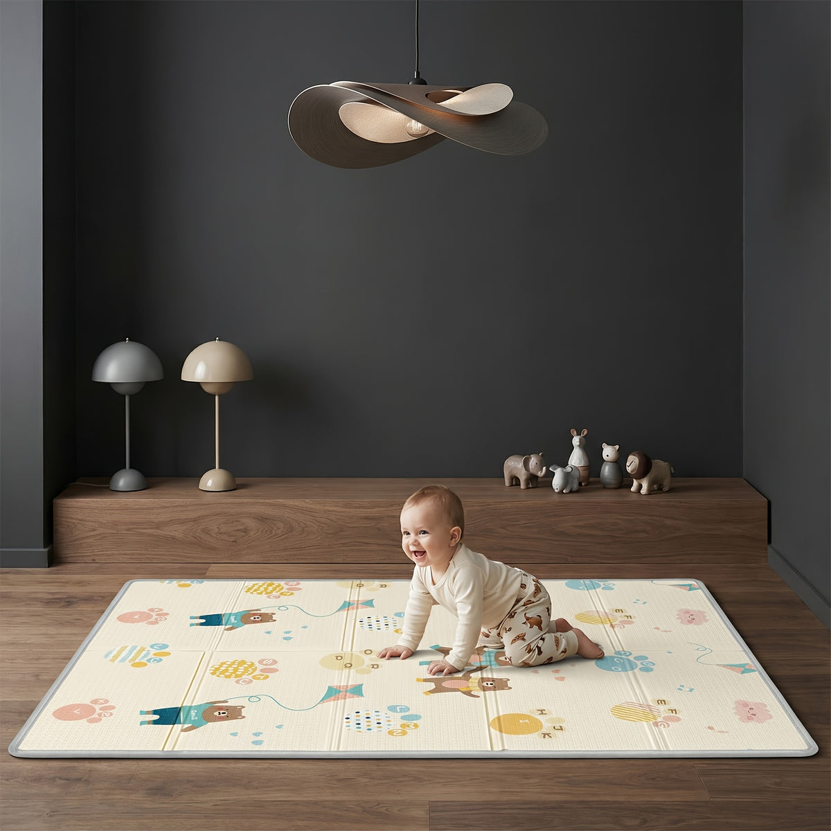Tapis de bébé 200,66x180,34 cm — Monptitlou Image
