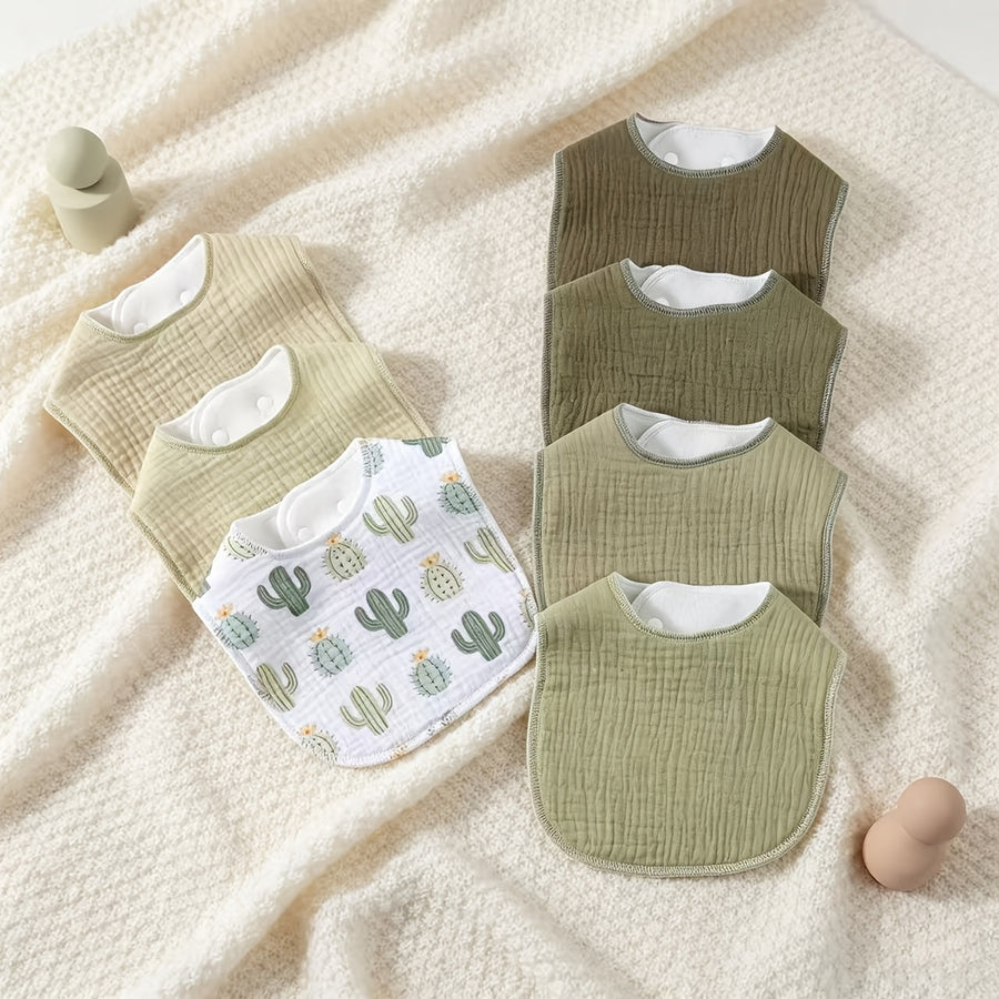 Bavoirs en pur coton pour enfants — Monptitlou