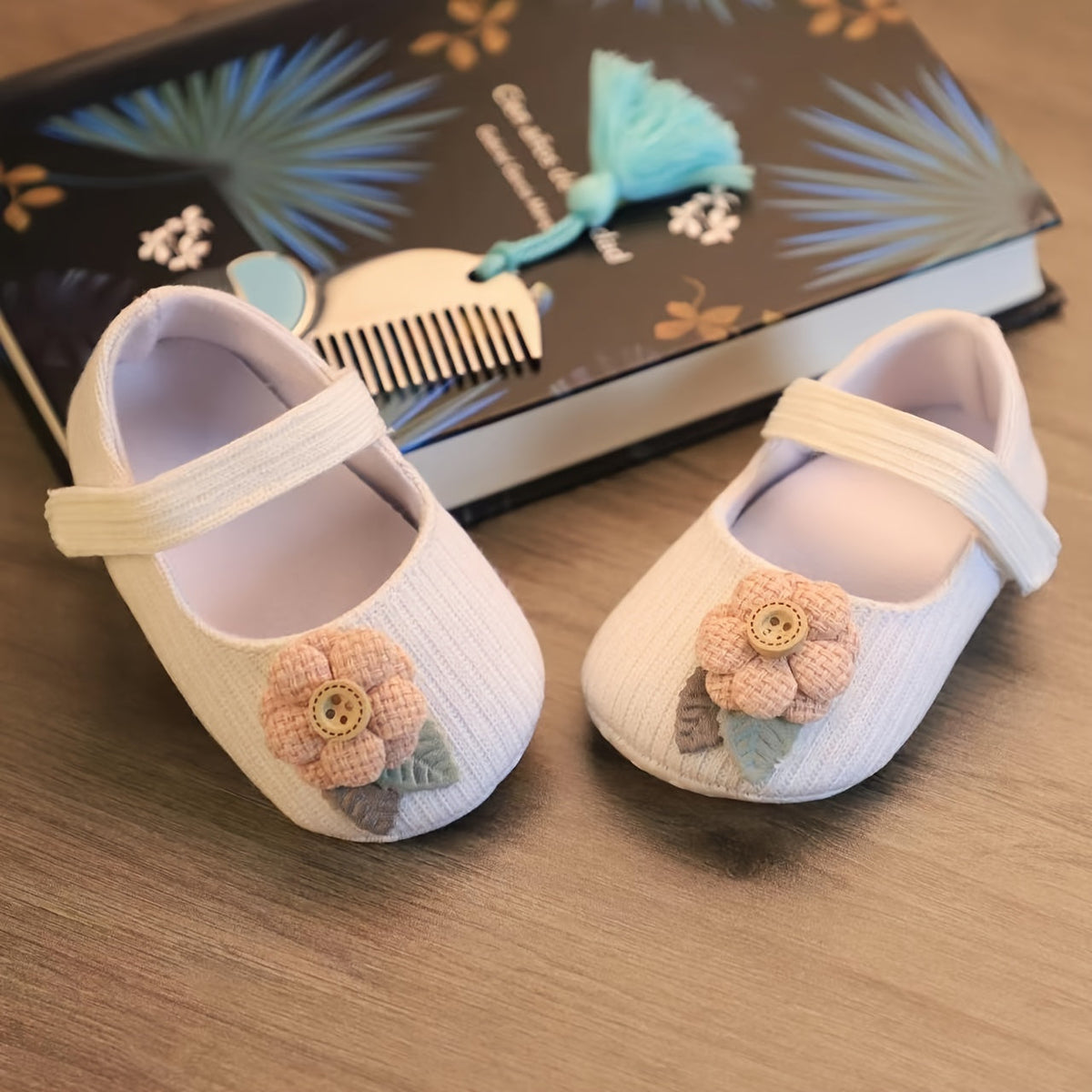 Chaussures Princesse pour Bébé Fille 0-6 Mois — Monptitlou Image