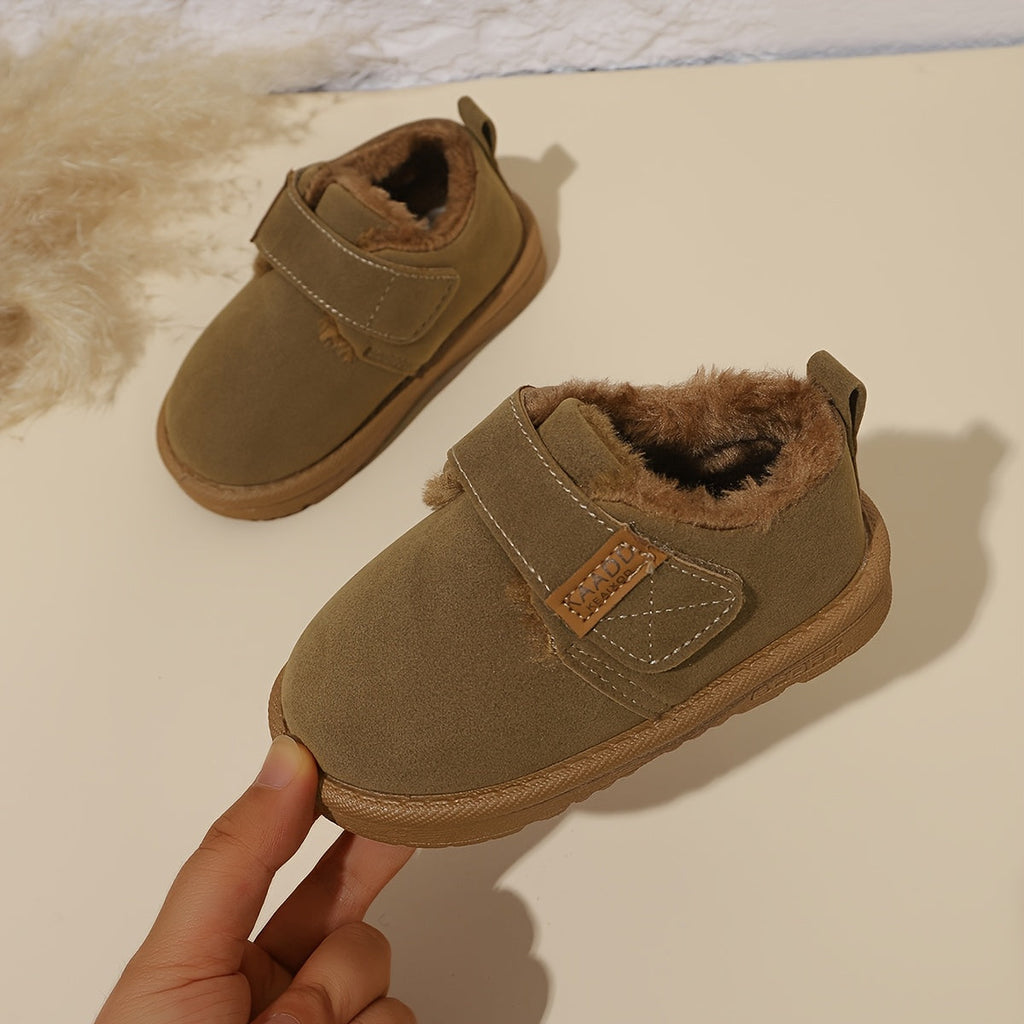 Chaussures Antidérapantes en Molleton pour Tout-Petits — Monptitlou