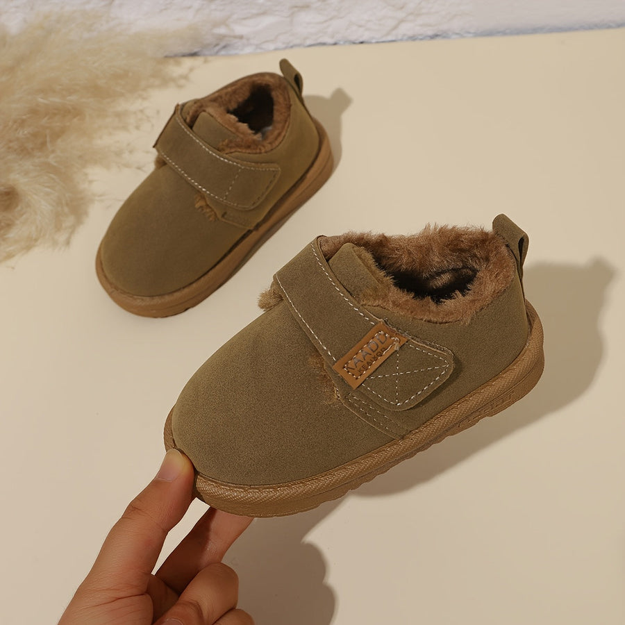 Chaussures Antidérapantes en Molleton pour Tout-Petits — Monptitlou