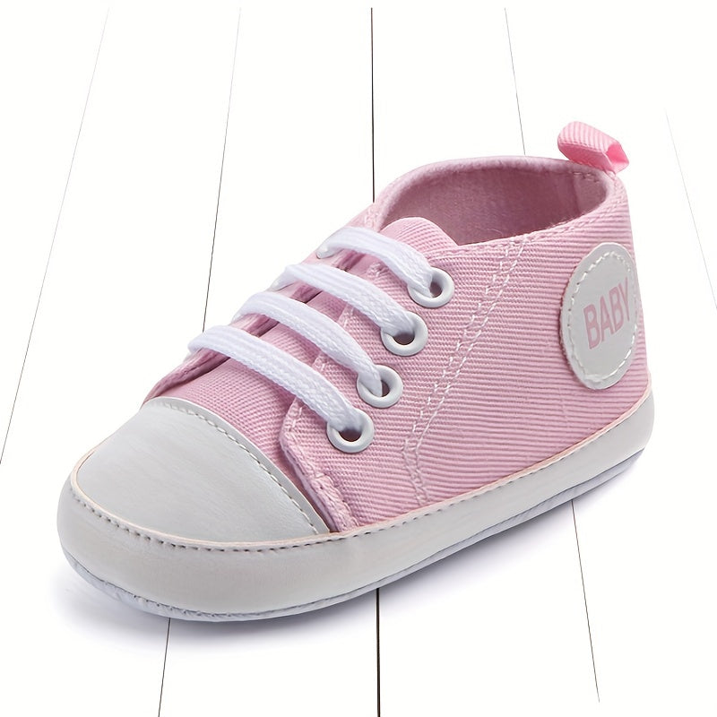 Chaussures en Toile pour Bébé 0-1 An Printemps et Automne Chaussures de Marche Bébé Chaussures Souples Chaussures d'Inté