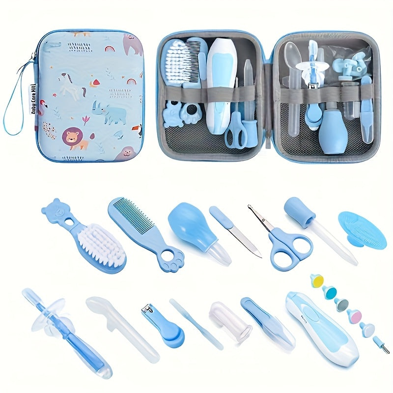 [Kit santé 14 pièces] 14 pièces Kit de soins de santé avec étui — Monptitlou