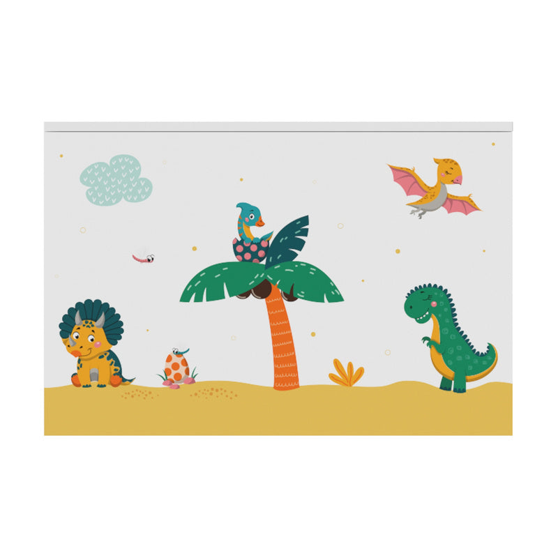Boîte à Jouets Oleiros avec Couvercle Rabattable, 40 x 60 x 30 cm