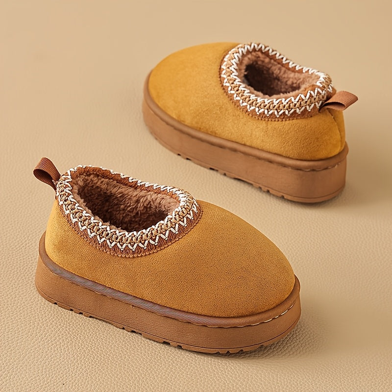 Chaussons à talons pour enfants automne/hiver — Monptitlou