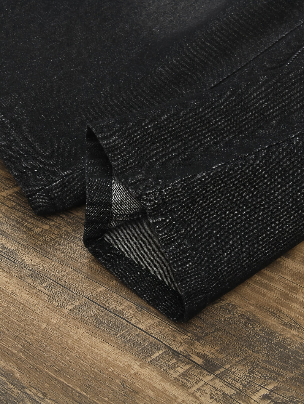 Ensemble 2 pièces en jean pour garçon : Haut à manches longues en jean — Monptitlou