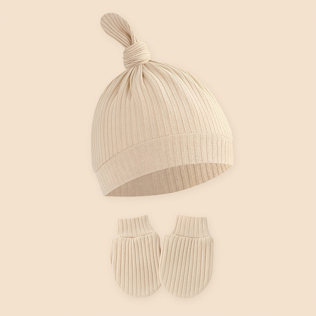 LAPI.ZAPI Lot de 4 pour nouveau-nés et enfants de 0 à 3 mois : Bonnet — Monptitlou