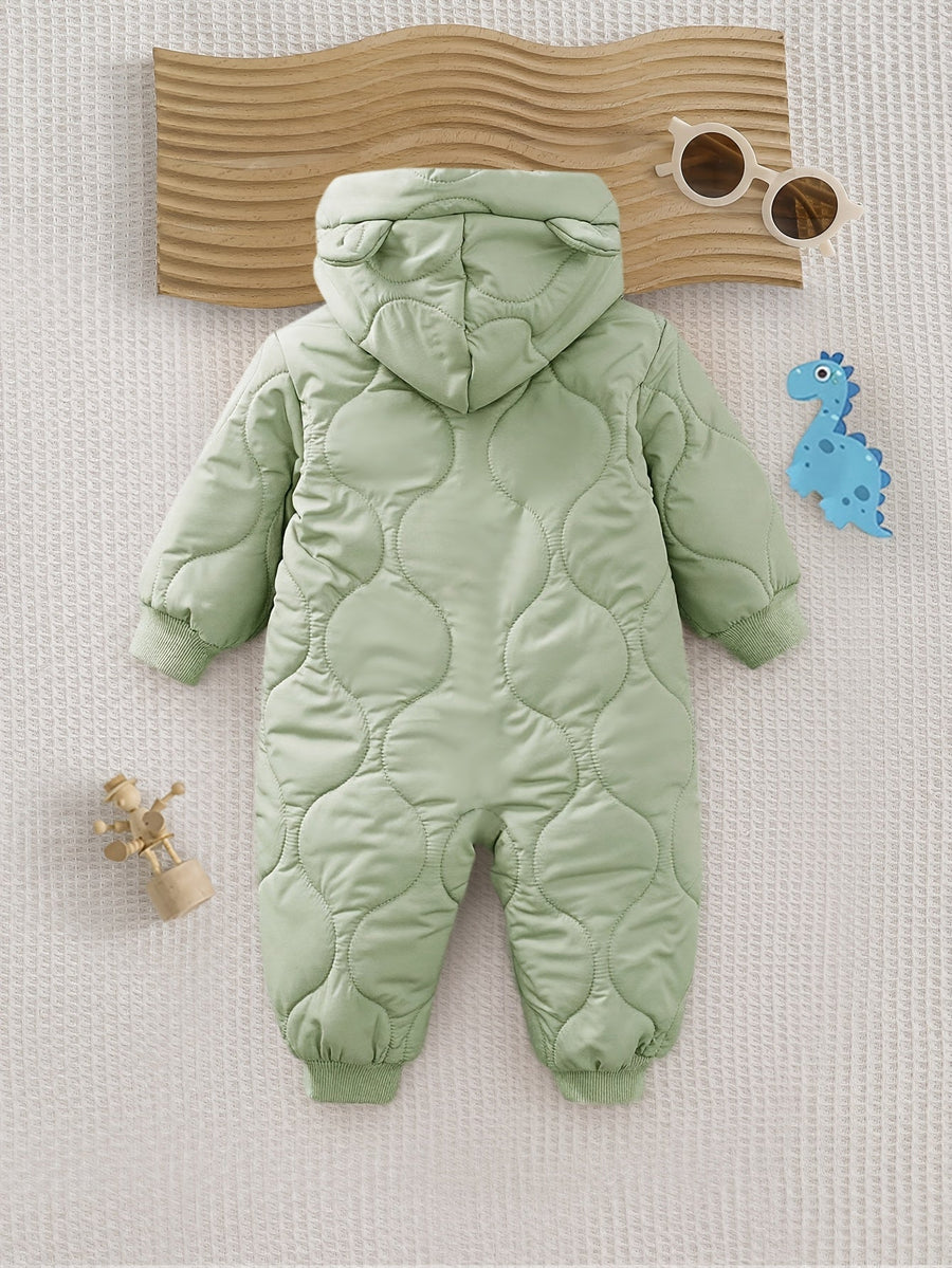 Grenouillère matelassée pour garçon automne/hiver — Monptitlou