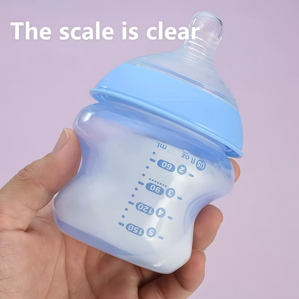 Biberons neufs pour bébés, sensation d'allaitement doux pour — Monptitlou