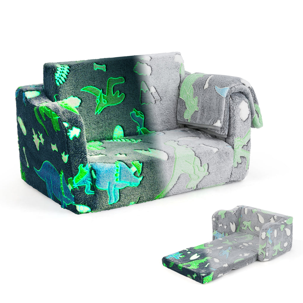 Canapé pour enfants avec couverture — Monptitlou