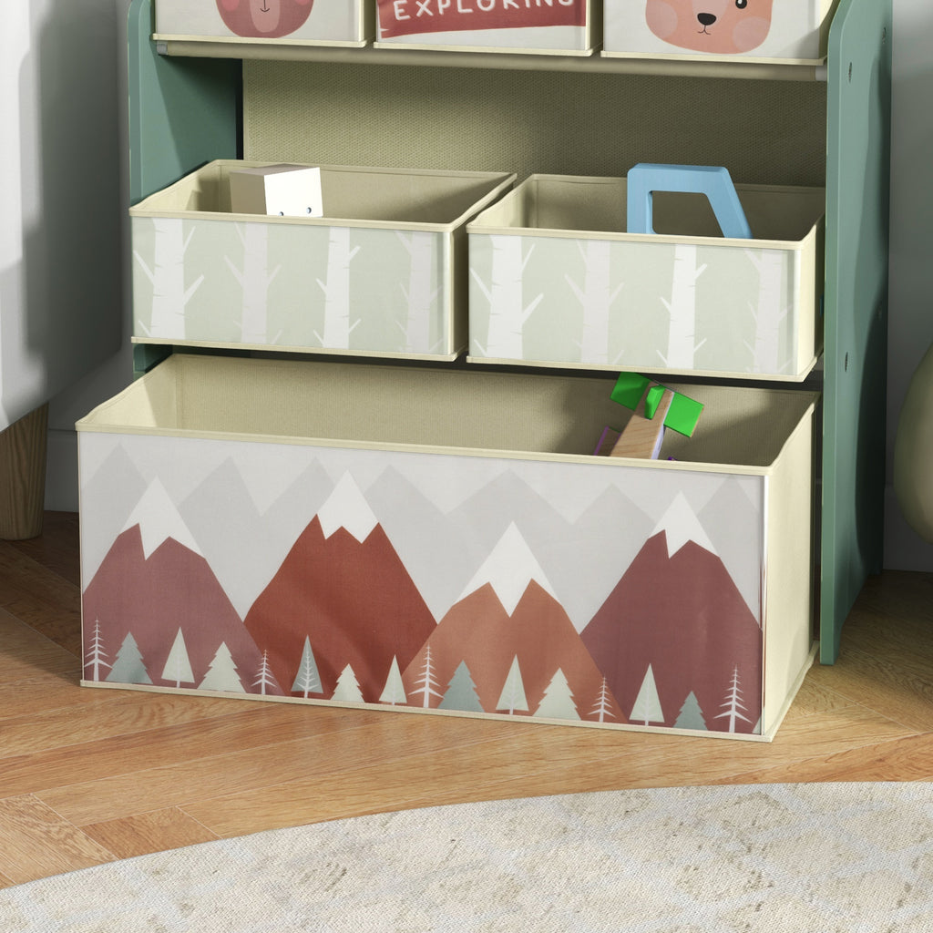 Meuble de rangement 'S' avec 6 boîtes en tissu non tissé amovibles, photo 17