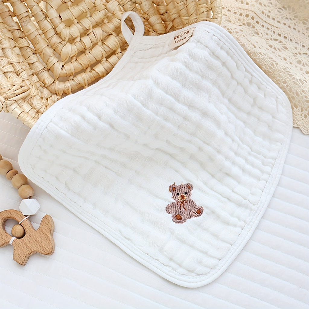 /Pack Bavoirs Bébé Brodé Dessin Animé Mignon — Monptitlou