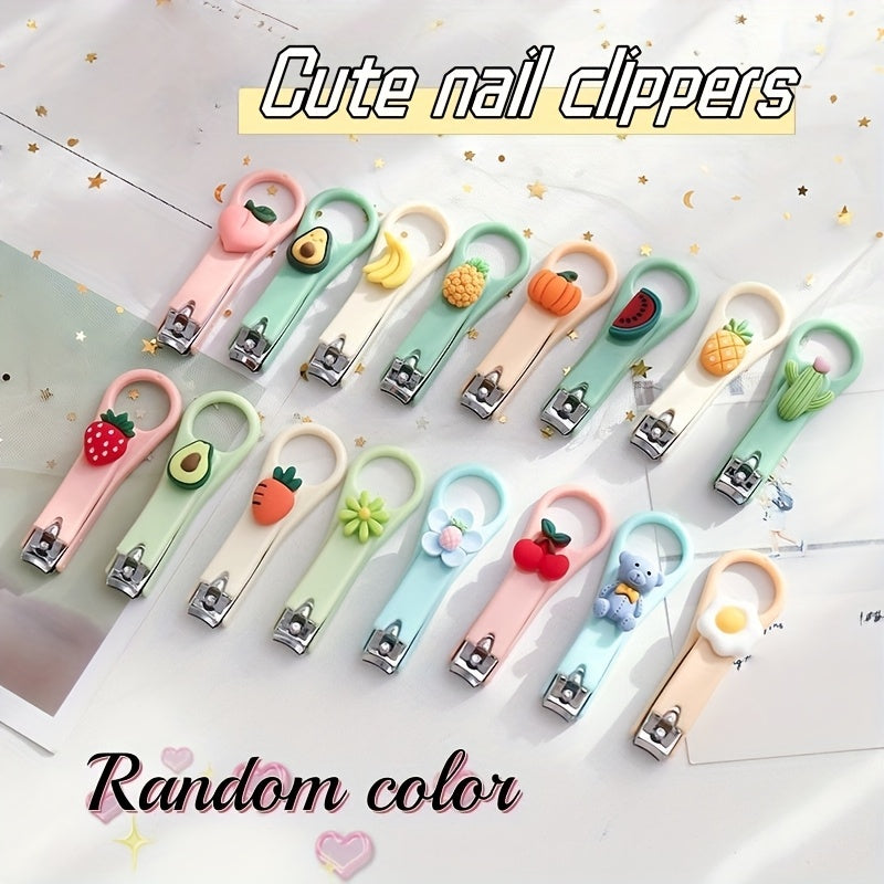 Coupe-ongles miniatures colorés, pliables — Monptitlou