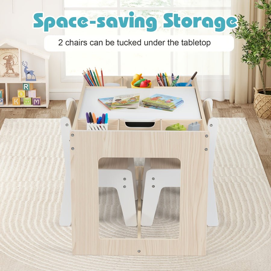 Ensemble Table et 2 Chaises pour Enfants — Monptitlou