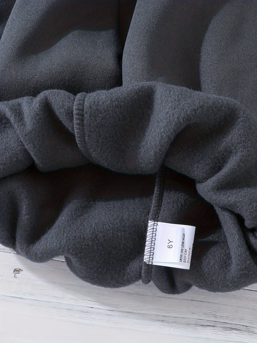 Ensemble à capuche en polaire pour garçons