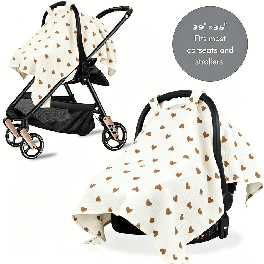 1 Housse de siège de berceau pour bébé, coupe-vent — Monptitlou