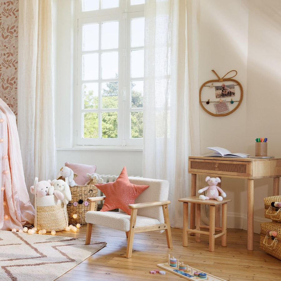 Fauteuil Enfant - écru - Bouclette — Monptitlou