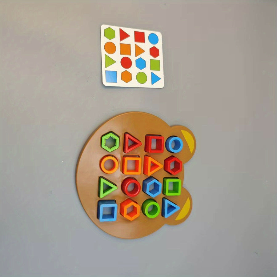 Jeu de correspondance de formes géométriques — Monptitlou