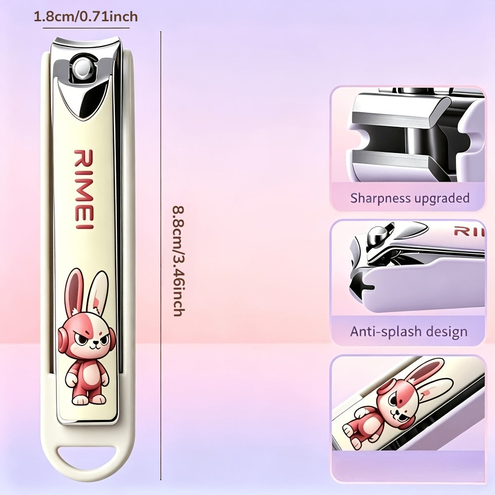 Coupe-ongles RIMEI mignons avec motif de lapin de dessin animé — Monptitlou Image